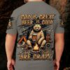 GOD IS GREAT BEER IS GOOD BEAR ALL OVER PRINT T-Shirt
