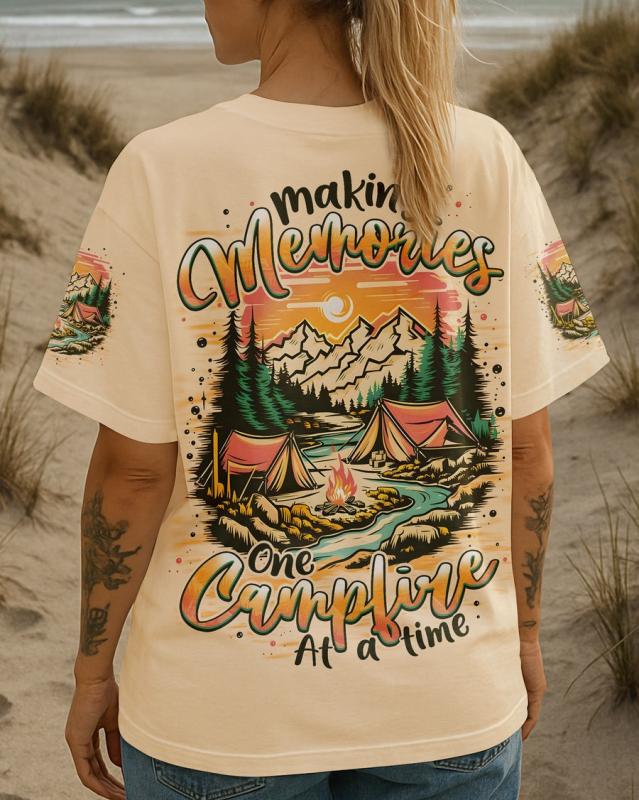 MAKING MEMORIES ONE CAMPFIRE AT A TIME ALL OVER PRINT Shirt