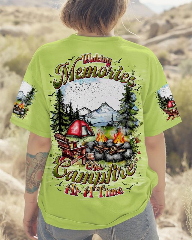 MAKING MEMORIES ONE CAMPFIRE AT A TIME ALL OVER PRINT T-Shirt