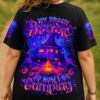 MY BROOM BROKE SO NOW HALLOWEEN CAMPING ALL OVER PRINT T-Shirt